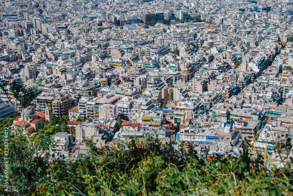 Obraz premium Athens from Above