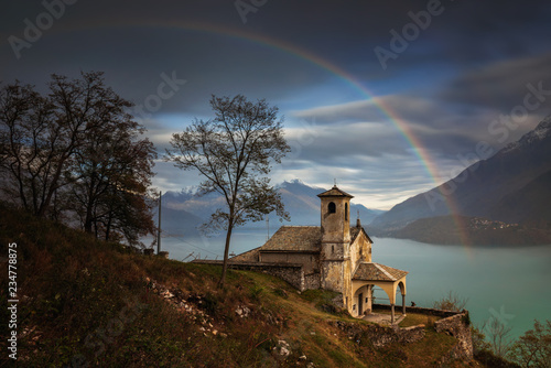 Santa Eufemia rainbow