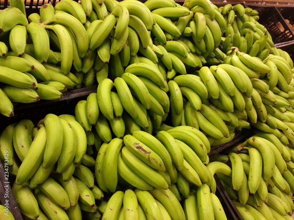 mercado de vegetales banana