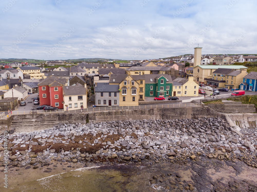 Aerial View of Lahinch