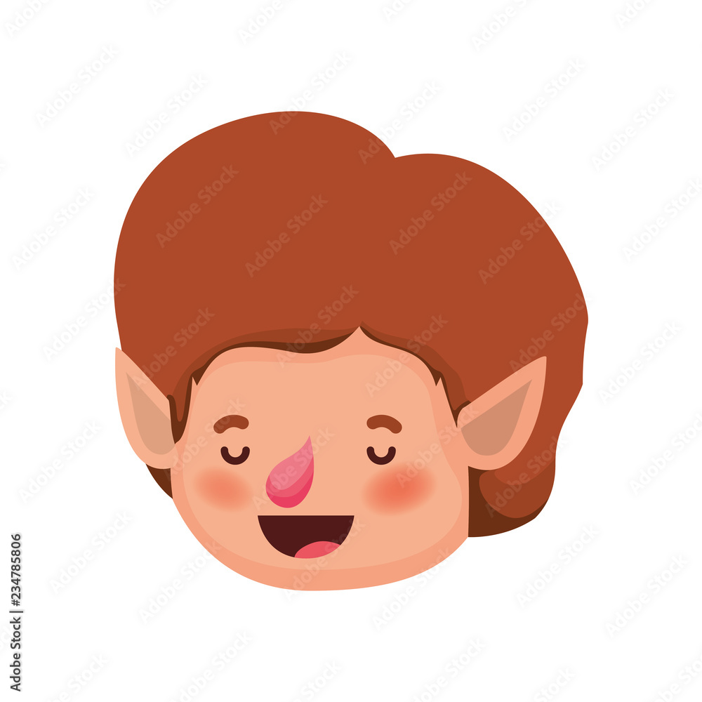 elf head avatar character