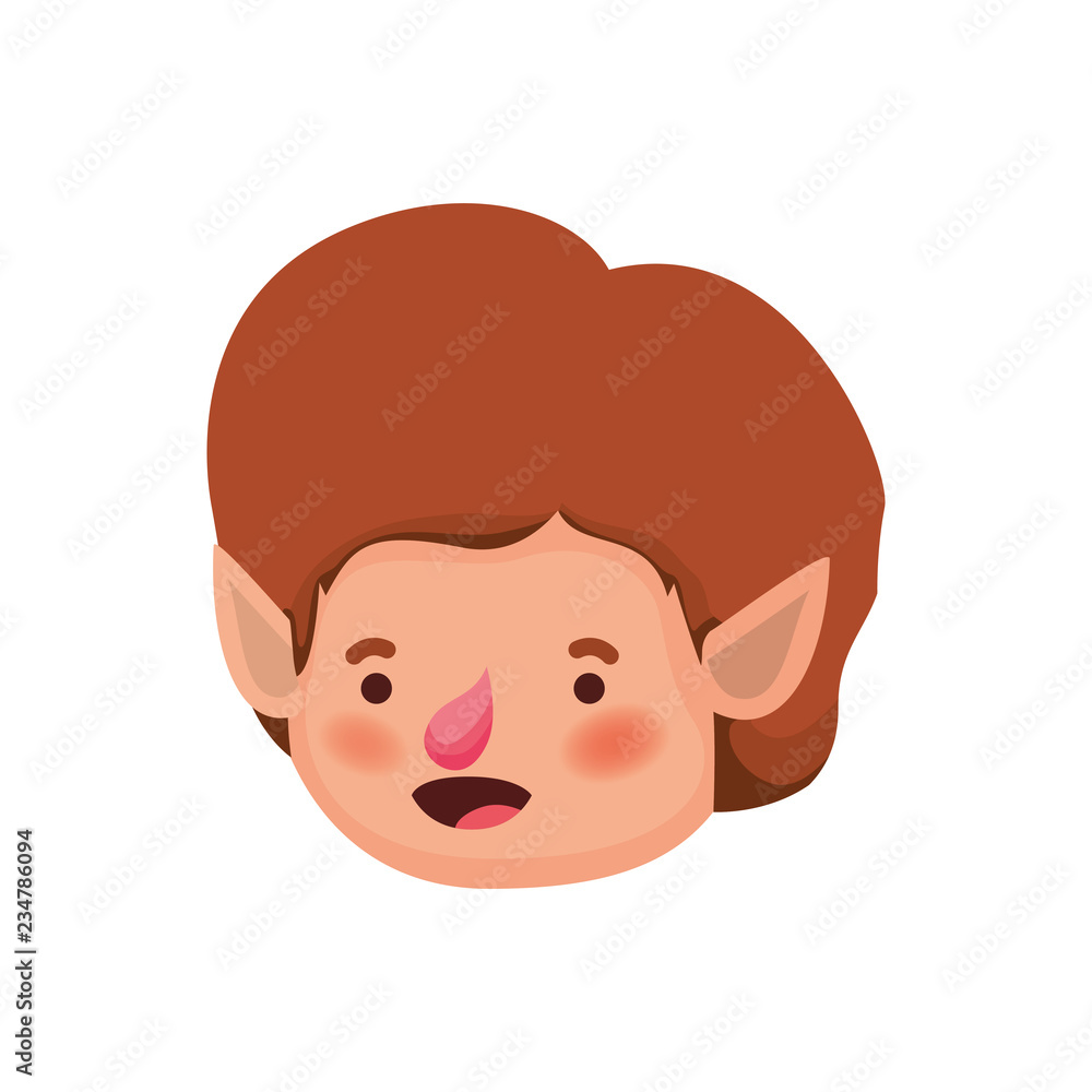 elf head avatar character elf head avatar character