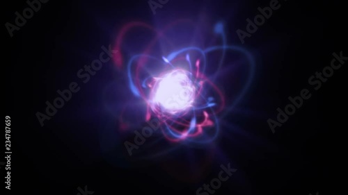 Atomic 010: A microscopic atomic particle system (Loop).