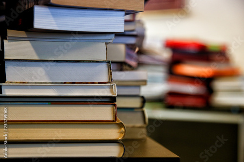 pile of books