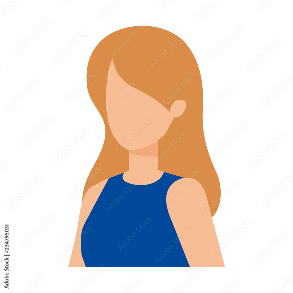 beautiful and young woman character beautiful and young woman character