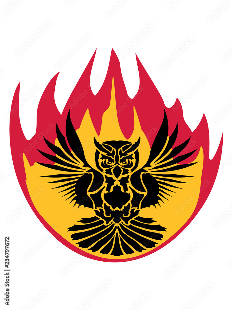 feuer flamme brennen heiß eule tattoo uhu fliegen vogel cool design federn raubvogel nacht schön clipart logo feuer flamme brennen heiß eule tattoo uhu fliegen vogel cool design federn raubvogel nacht schön clipart logo