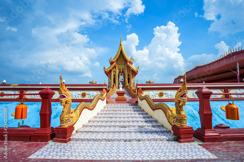 The Beautiful of Wat Pipatmongkol is a Buddhist temple It is a major tourist attraction Sukhothai, northern Thailand.November 17, 2018 photo