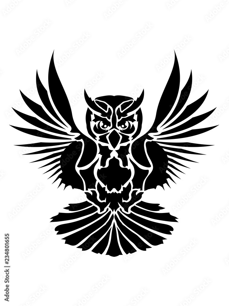 eule tattoo uhu fliegen vogel cool design federn raubvogel nacht schön clipart logo eule tattoo uhu fliegen vogel cool design federn raubvogel nacht schön clipart logo