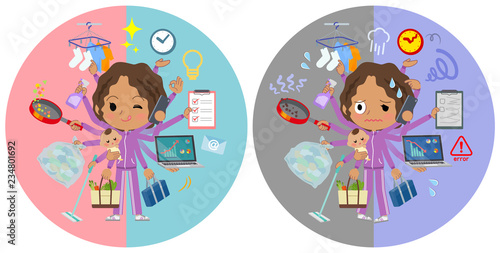 school dark skin girl purple jersey_mulch task switch