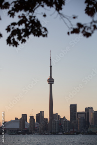 CN Tower at Sunset