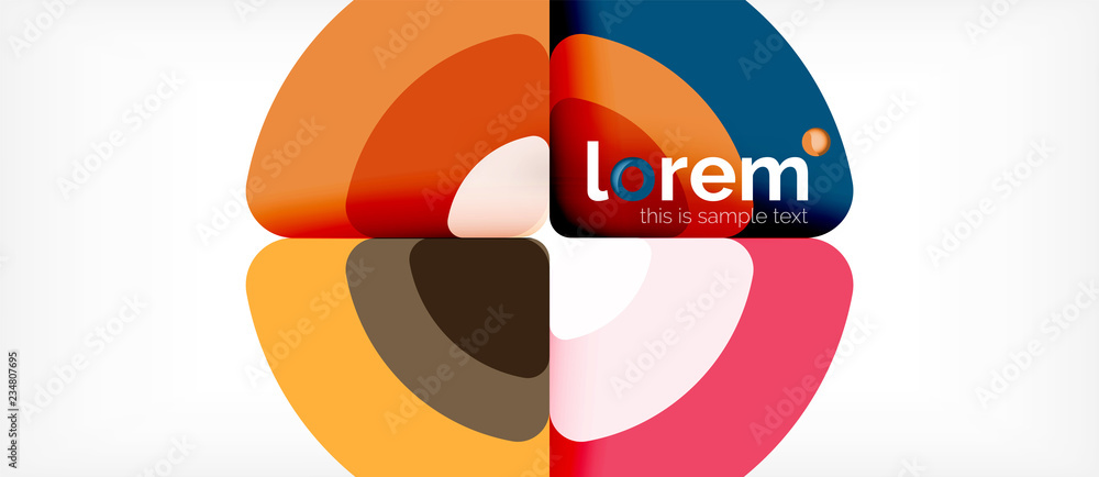 Circle abstract background Circle abstract background