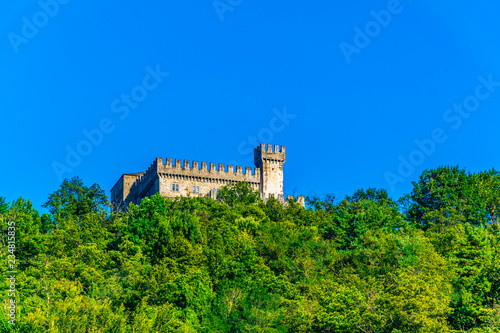 Sasso Corbaro castle in Bellinzona photo