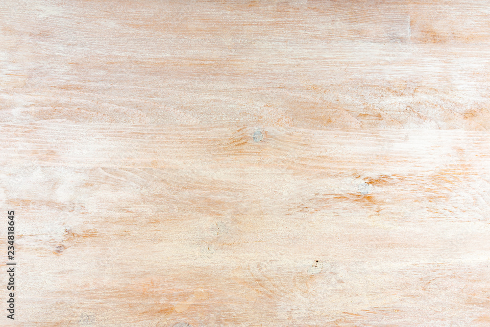 Painted wooden light brown background - obrazy, fototapety, plakaty 