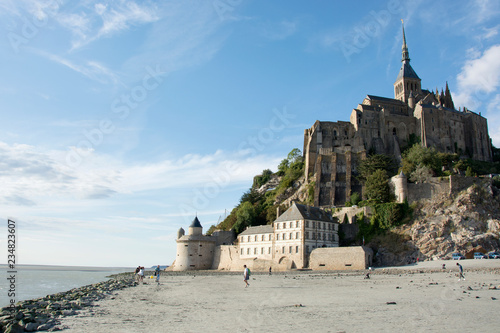 Mont Saint Michel, Normandia, Francia photo