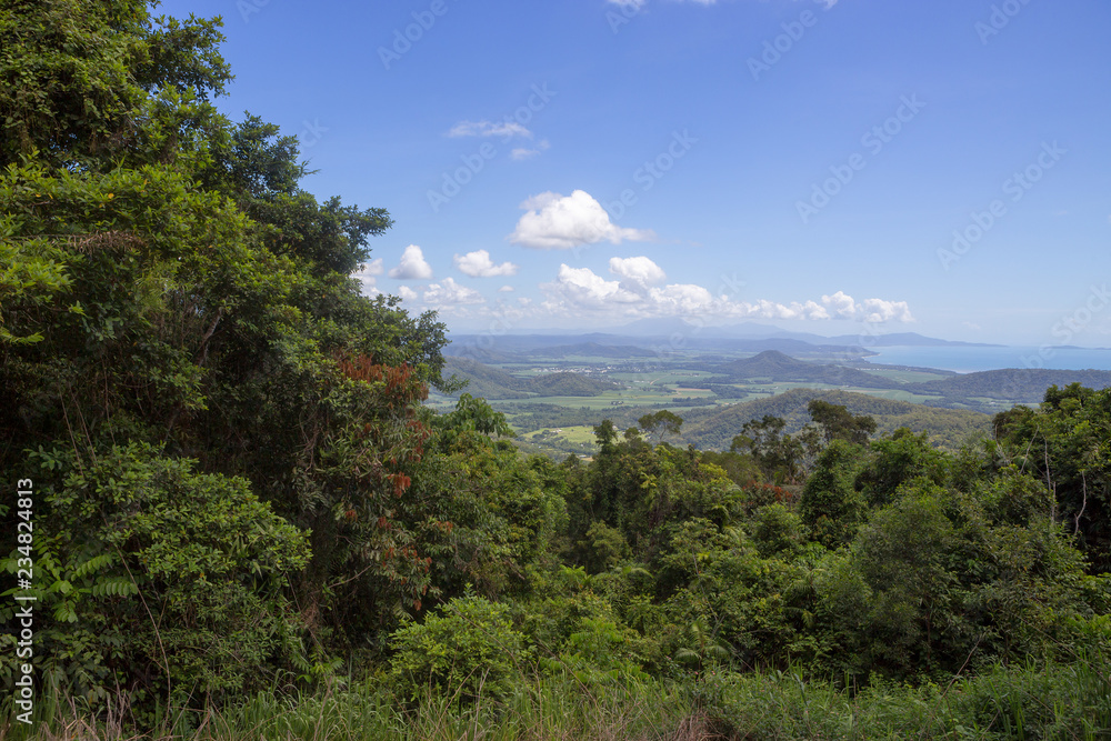 Beautiful scenic view in Tropical North Queensland, Australia