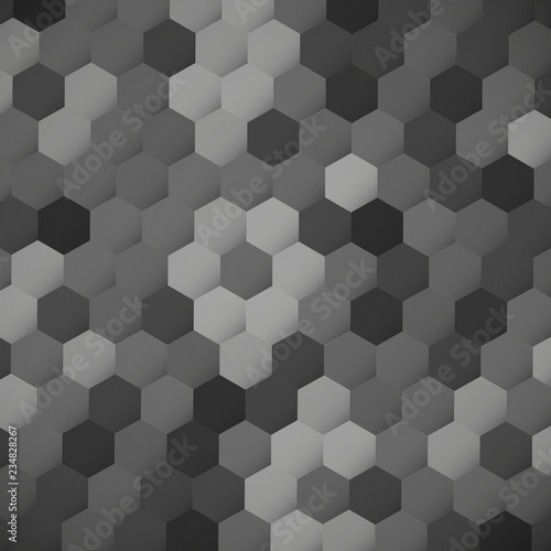 Hexagonal abstract background