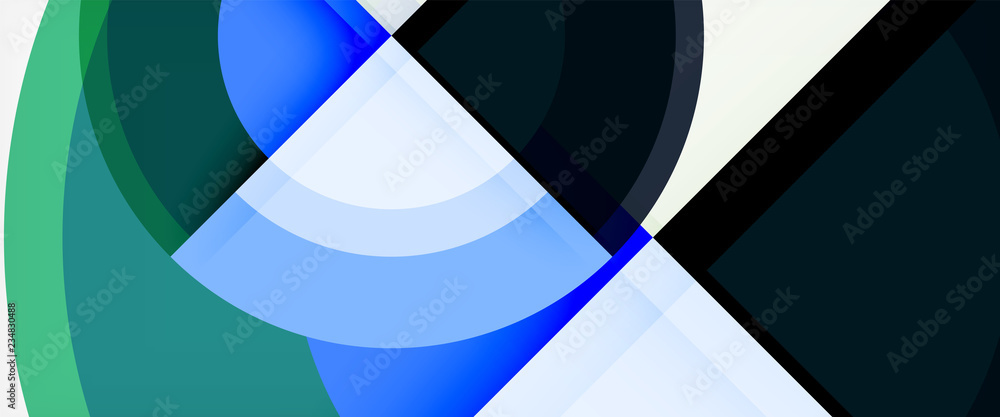 Multicolored round shapes abstract background Multicolored round shapes abstract background
