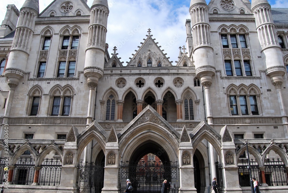Royal Courts of Justice, London, England
