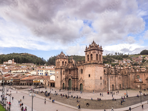 The Cathedral and Plaza de Armas of Cusco