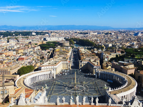 Vatican panoramic view