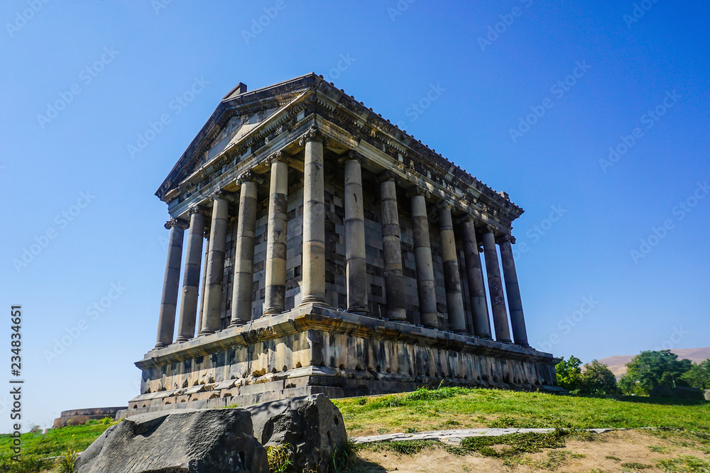 Garni Temple Back View Point