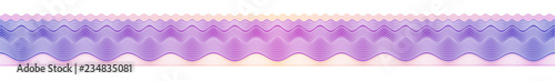 Vector border for diploma or certificate. Template. Vector illustration.