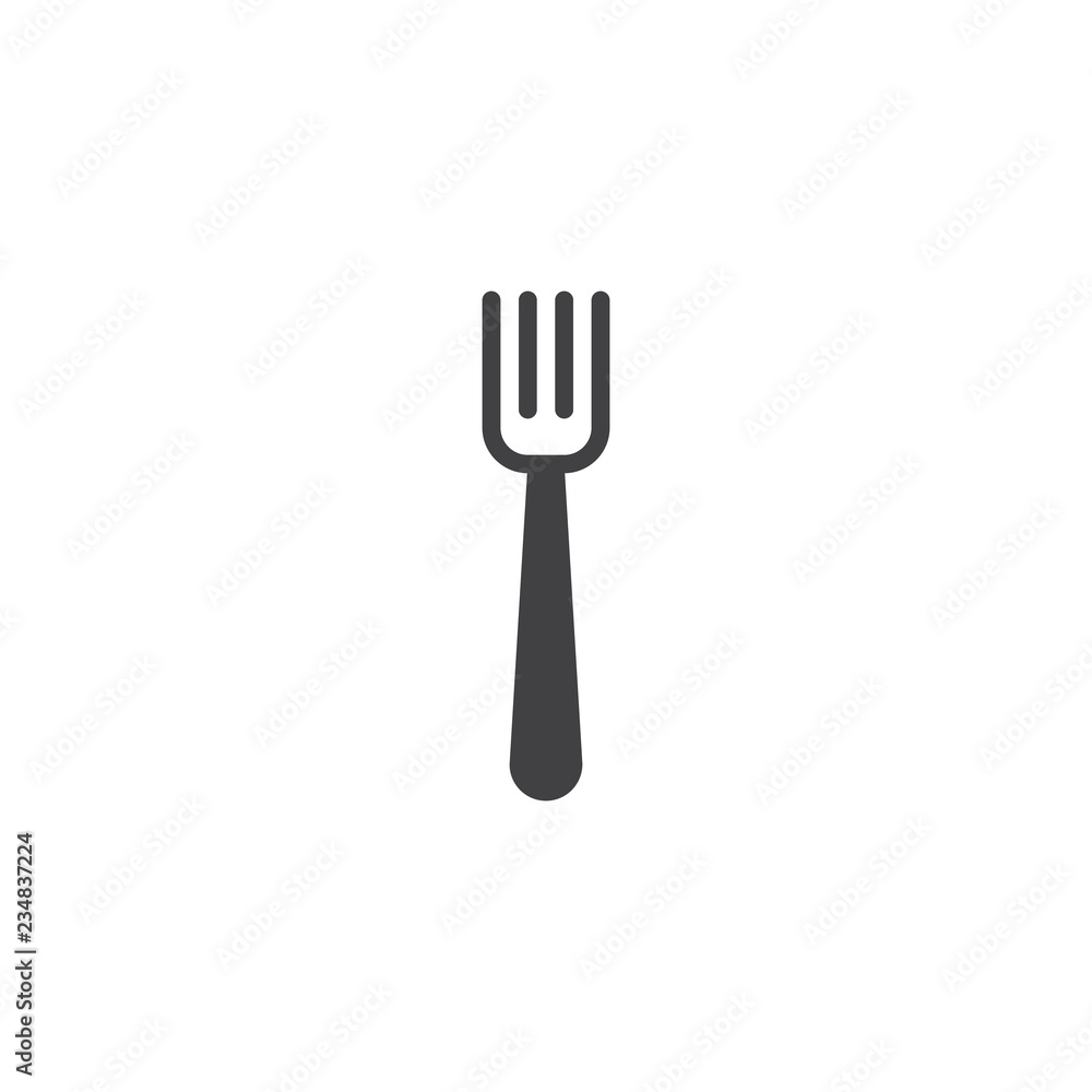 Fork vector icon. filled flat sign for mobile concept and web design. kitchen utensil simple solid icon. Symbol, logo illustration. Pixel perfect vector graphics Fork vector icon. filled flat sign for mobile concept and web design. kitchen utensil simple solid icon. Symbol, logo illustration. Pixel perfect vector graphics