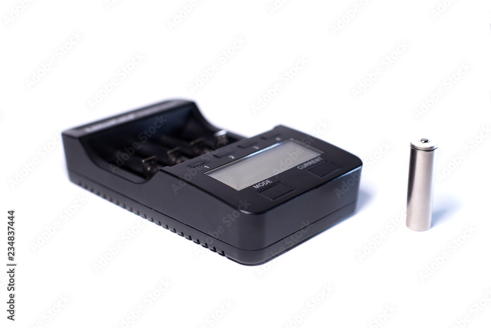 smart charging with a display for batteries. smart charging with a display for batteries.