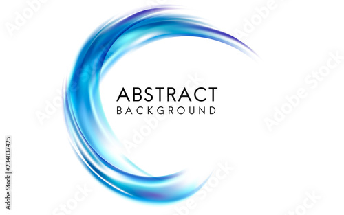 Abstract background design in blue