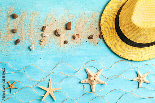 Summer beach vacation with ...