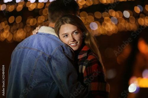 Loving young couple on roma...