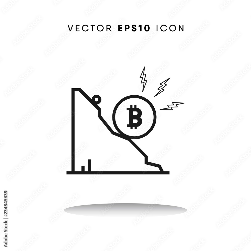 Bitcoin vector icon Bitcoin vector icon