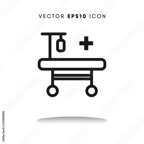 Hospitalization vector icon © Premium Icons