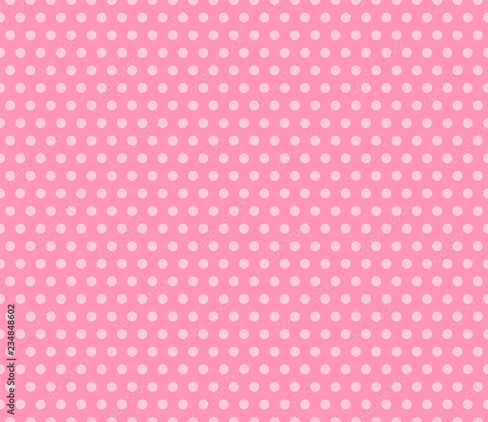 Seamless Pink Polka Dots Background Seamless Pink Polka Dots Background