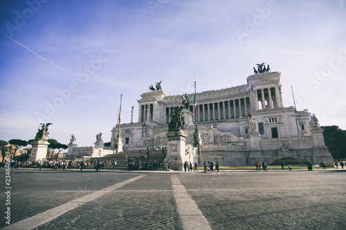 piazza venice in Rome - Italy