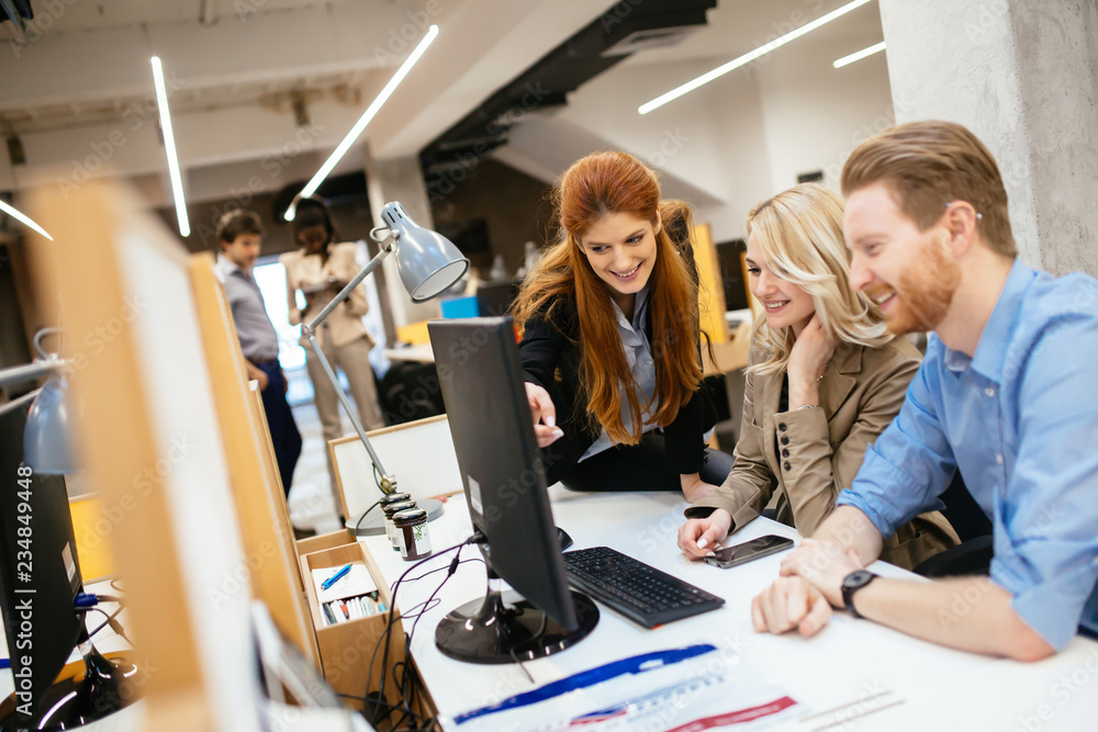 Lifestyle of businesspeople in office Lifestyle of businesspeople in office