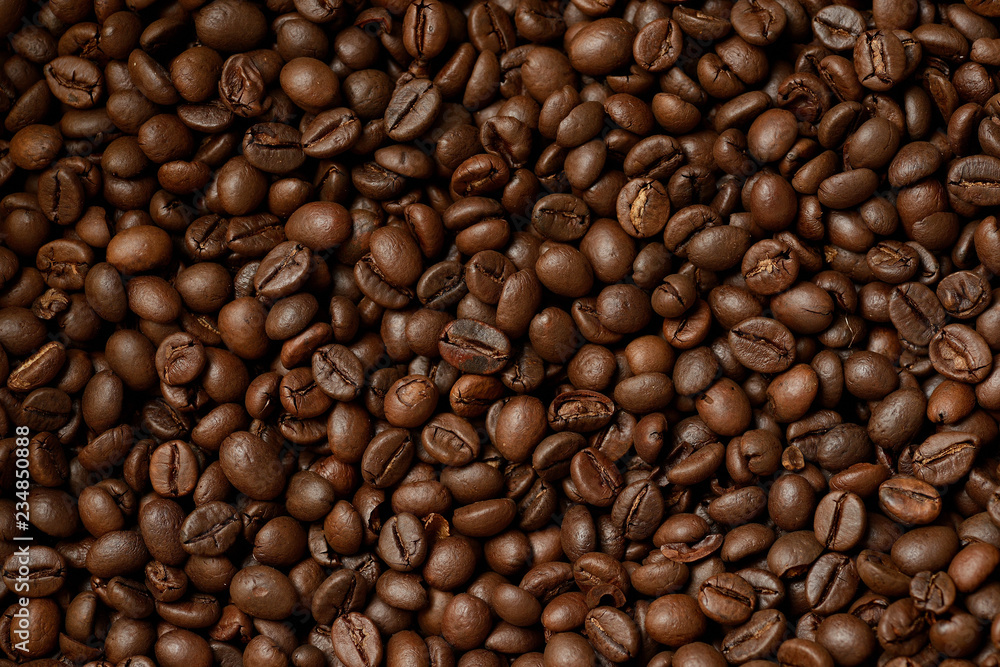 roasted coffee beans, coffee texture roasted coffee beans, coffee texture