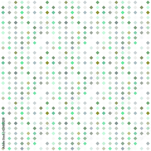 Abstract seamless pattern background with multicolored various rhombuses.