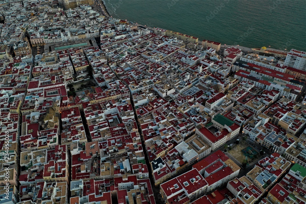 Cadiz in Spanien Luftbilder Cadiz in Spanien Luftbilder