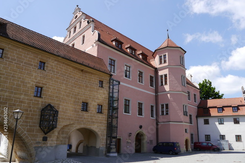 Kurfürstliches Schloss an der Stadtbrille in Amberg photo