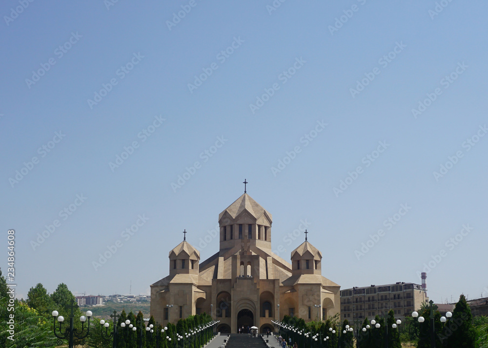 Yerevan Saint Gregory the Illuminator Cathedral View