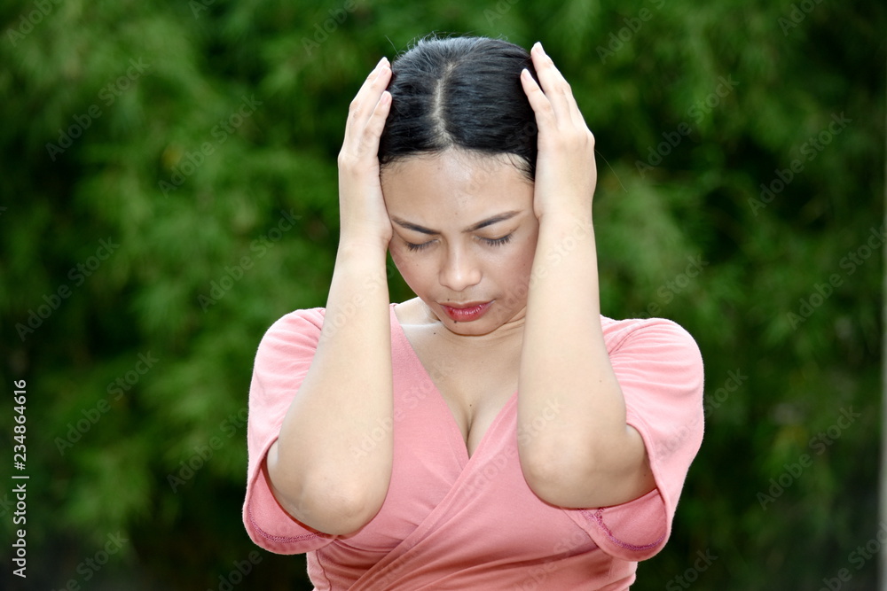 Stressful Beautiful Minority Adult Female Stressful Beautiful Minority Adult Female