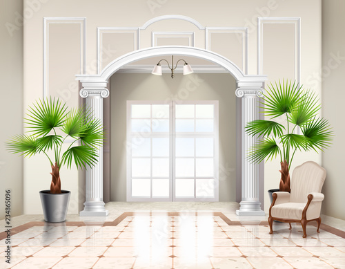 Classic Realistic Interior Design