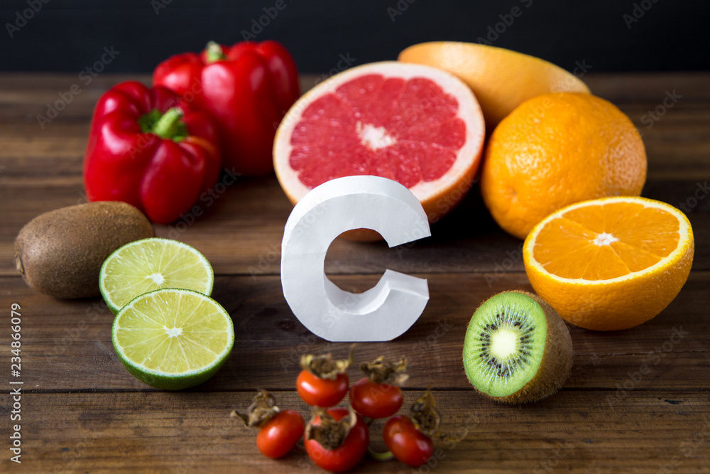 Vitamin C in fruits and vegetables. Natural products rich in vitamin C Vitamin C in fruits and vegetables. Natural products rich in vitamin C