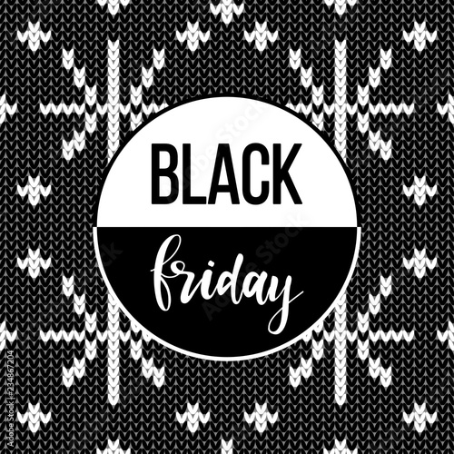 Black friday sale event theme. Abstract black friday pattern background for design shop advertising, market card, party invitation, poster, t shirt, modern web banner etc.