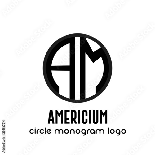 Logo monogramma simbolo identità business emblema logotipo lettere moderno geometrico club nome design vettoriale
