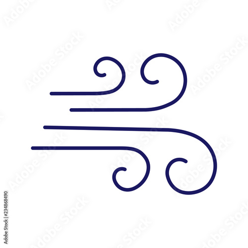 Airflow color icon