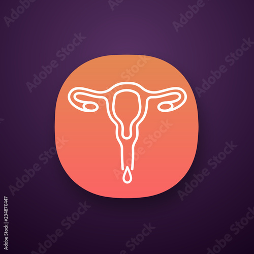 Menstruation app icon
