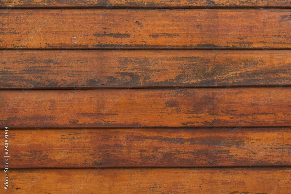 Obraz premium Old Wooden wall panel texture for background, vintage texture style