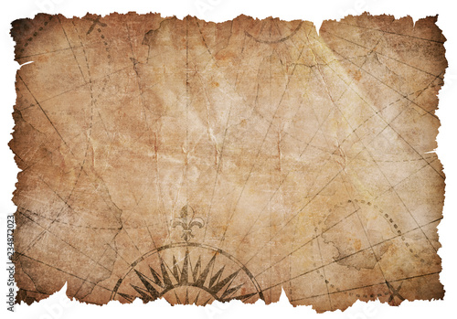 old ripped treasure map iso...